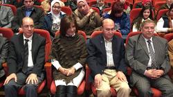 "مميش" يرافق وزيرة الهجرة وعلماء "مصر تستطيع" في جولة بقناة السويس