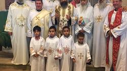 الأنبا كاراس يرسم 5 شمامسة جدد بكنيسة العذراء في نيوجيرسي