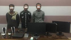 ضبط مرتكبي واقعة سرقة مدرسة بقنا وإشعال النيران بها