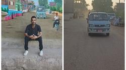 «جدران بتحضن جوه منها قلوب».. «أحمد» يحوّل واجهات بيوت قنا لتحف فنية
