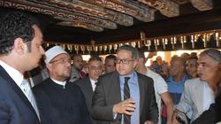 وزيرا الأوقاف والآثار يتفقدان أعمال تجديد مسجد المحلي الأثري برشيد