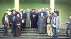 بالصور| قيادات الأزهر وبيت العائلة بأسيوط يقدمون العزاء في شهداء "البطرسية"