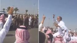 بالفيديو| سعودي يفاجئ الجميع ويعفو عن قاتل ولده قبل القصاص منه