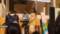 بالفيديو| راقصة تحيي حفلا بمدرسة.. و"التعليم" توقف المديرة