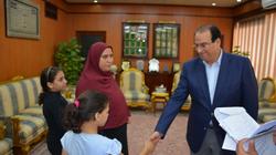 محافظ الدقهلية يستجيب لمطالب واحتياجات 7 حالات إنسانية