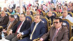 سعفان وقنصوة يشهدان توقيع بروتوكول للتدريب على مهن التفصيل والخياطة