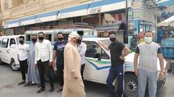 توقيع غرامات على 9 سائقين وركاب لعدم ارتداء الكمامة بمطروح