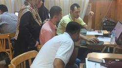 إقبال طلاب الثانوية العامة للتسجيل باختبارات القدرات في المنصورة