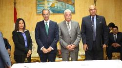 طلعت وفودة يفتتحان عددا من مشروعات الاتصالات بجنوب سيناء