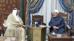 شيخ الأزهر يستقبل وزير الشباب الكويتي