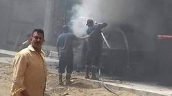بالفيديو| 3 قتلى جراء حريق ضحم بمصنع بلاستيك في المنوفية