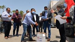 مستلزمات طبية من"تحدي الخير" لمناطق العزل بالمدينة الجامعية في المنصورة