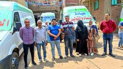 الكشف على 2000 مواطن بقافلة طبية في الشرقية ضمن «حياة كريمة»