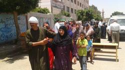 مندوبو المرشحين في مصر الجديدة يستغلون كبار السن وذوي الاحتياجات لحصد الأصوات