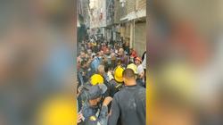 لحظة إنقاذ شاب من تحت أنقاض عقار حدائق القبة المنهار (فيديو)
