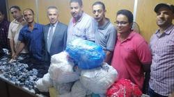 جمارك سفاجا تحبط محاولة تهريب كمية كبيرة من المشغولات الفضية
