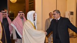 وفد سعودي برئاسة وزير الشؤون الإسلامية يصل القاهرة