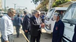 سكرتير عام الدقهلية يطلق منظومة جمع القمامة من المنبع في شرق المنصورة