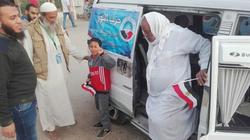سيارات حزب النور تواصل حشد الناخبين بالسويس