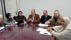 اجتماع لجنة تقييم المستشفيات لحساب معدلات أداء الأطباء بالمنوفية
