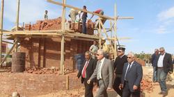 بالصور| فودة يتابع تطوير السوق القديم وميدان الساعة