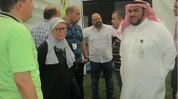 بالصور| بعثة "الحج السياحي" تتفقد المخيمات في عرفات ومنى