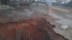 الانتهاء من إصلاح خط الصرف الصحي الرئيسي بطريق الأحرار في الزقازيق