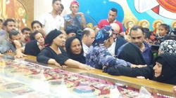 مطرانية سمالوط تحتفل بالذكرى الأولى لعودة رفات الأقباط الـ20 من ليبيا