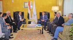 الوزير يجتمع مع الشركات المنفذة للمرحلة الثالثة للخط الثالث للمترو