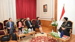 البابا تواضروس يستقبل نائبة وزير خارجية بولندا