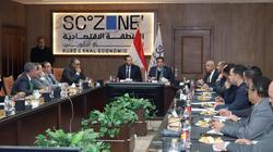 وفد «صناعة الشيوخ» يزور «اقتصادية القناة» لمتابعة عدد من مشروعات التنمية