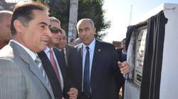محافظ كفر الشيخ يضع حجر الأساس لكوبري الحامول الجديد