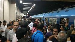 عودة حركة المترو بمحطة المرج في الاتجاهين بعد إصلاح شبكة الكهرباء