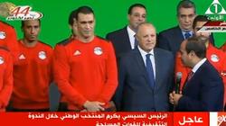 عاجل| السيسي للاعبي المنتخب: «شوفتوا عملتم إيه في قلوب 100 مليون»