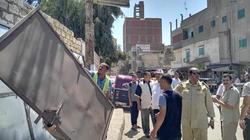 رفع 547 حالة إشغال طريق وتفقد معدات نضافة بـ5 مليون جنيه بالبحيرة
