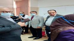 تطعيم الفرق الطبية ببنها الجامعي بلقاح كورونا