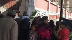 الأطفال حاضرون منذ الساعة الأولى لاستفتاء التعديلات في إمبابة