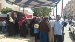 إقبال كبير من المواطنين بلجان شبرا الخيمة بعد فترة الراحة