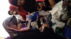 معرض خيري للملابس بمدينة بشاير الخير في الإسكندرية