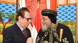 البابا تواضروس يستقبل المستشار عدلي حسين