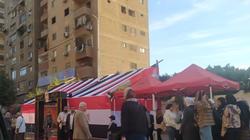 توافد الناخبين على مدرسة الزيتون الحديثة للإدلاء بأصواتهم في انتخابات الرئاسة