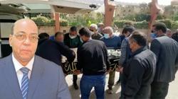 تشييع جنازة شاكر عبدالحميد بحضور إيناس عبدالدايم وأشرف زكي