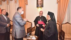 سفير الفاتيكان يزور مطرانية الأقباط الكاثوليك في أسيوط
