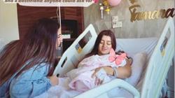 «سو» بطلة مسلسل الكبير أوي تحتفل بمولودتها الأولى.. «وصلت تمارا»