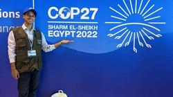 «زياد» طالب جامعي عضو لجنة الدعم بمؤتمر قمة المناخ: «فخور بنفسي»