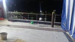 بالصور| "في السر" الزمالك يستكمل بناء النادى النهري ليلا