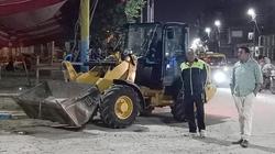 حملة تطهير وتعقيم ونظافة كبرى بقرية مركز ومدينة التل الكبير
