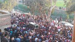 جنازة شعبية مهيبة للشهيد محمد جمال بكفر الأطرش في الدقهلية