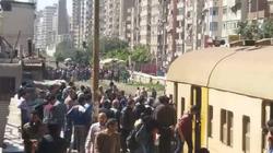 تعطل حركة القطارات لأكثر من ساعة في محطة الجيزة