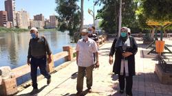سكرتير مساعد الدقهلية تتابع غلق الملاهي والحدائق في العيد
